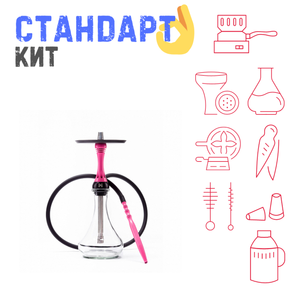 Набор с кальяном  Alpha Hookah X Rose СТАНДАРТ в Самаре
