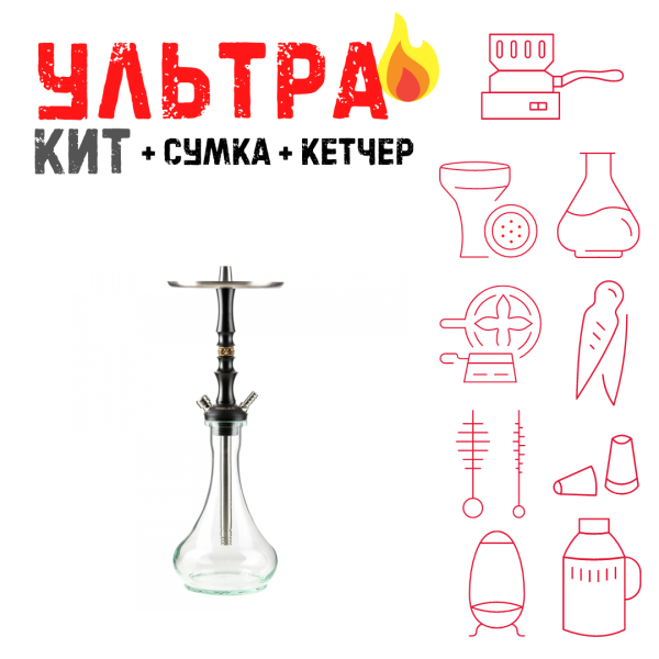 Набор с кальяном  Maklaud Dzen F/Sr ВСЕ ВКЛЮЧЕНО в Самаре