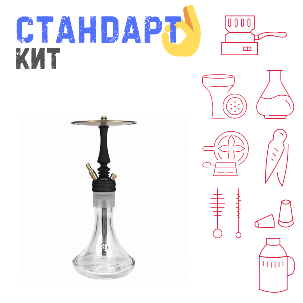 Набор с кальяном  Hoob Mars Mini Black СТАНДАРТ в Самаре