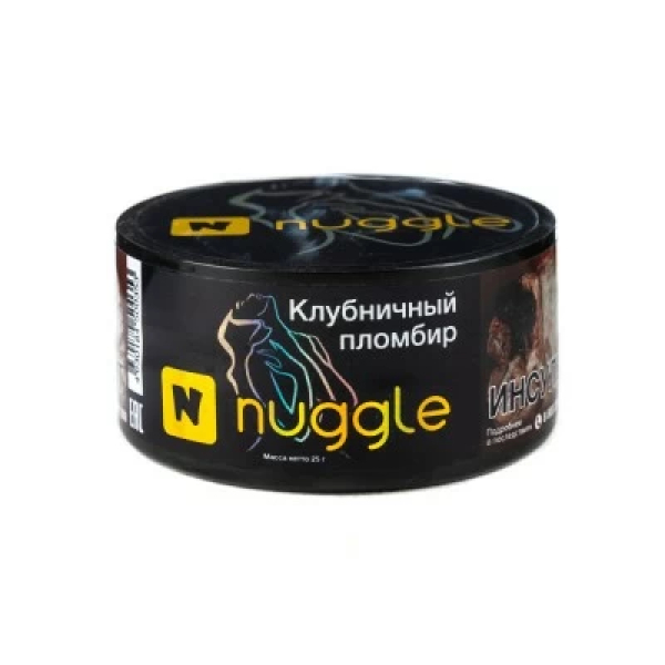 Табак Nuggle Клубничный пломбир 25 гр в Самаре
