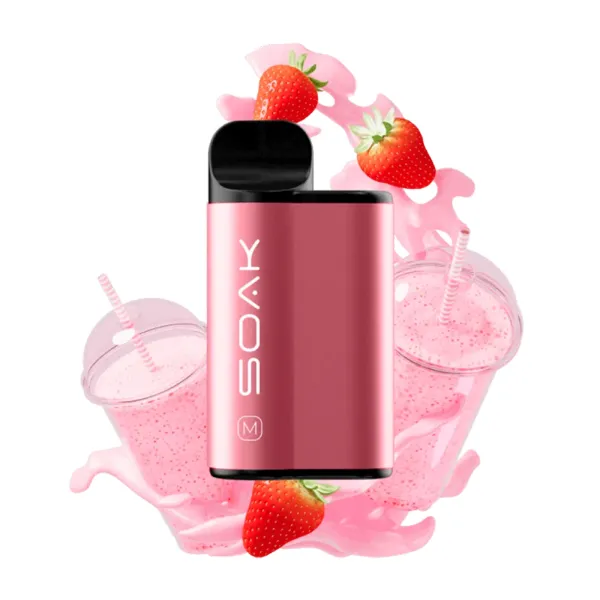 SOAK M Strawberry Cream dream (Клубничный милкшейк), 4000 тяг в Самаре