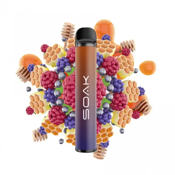 SOAK X Dark Honey Berries (Тёмный мёд с ягодами), 1500 тяг в Самаре