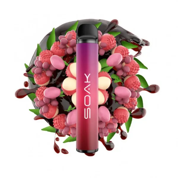 SOAK X Lychee Lemonade (Лимонад с личи), 1500 тяг в Самаре