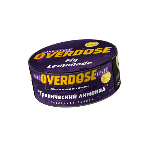 Табак OVERDOSE Fig Lemonade (тропический лимонад) 25 гр в Самаре