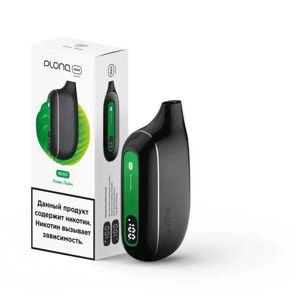 Plonq Max Smart Киви Лайм (8000 Затяжек) 20 Мг в Самаре
