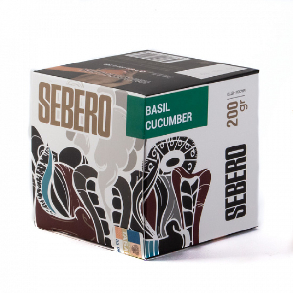 Табак SEBERO BASIL CUCUMBER 200 грамм в Самаре