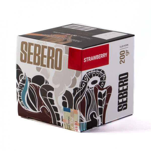 Табак SEBERO STRAWBERRY 200 грамм в Самаре