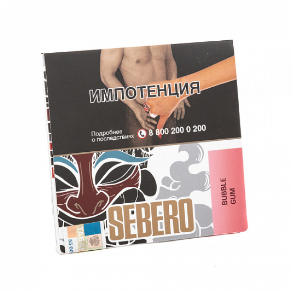 Табак SEBERO BUBBLE GUM 40 грамм в Самаре