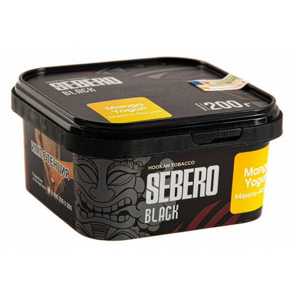 Табак SEBERO BLACK MANGO YOGURT 200 гр в Самаре