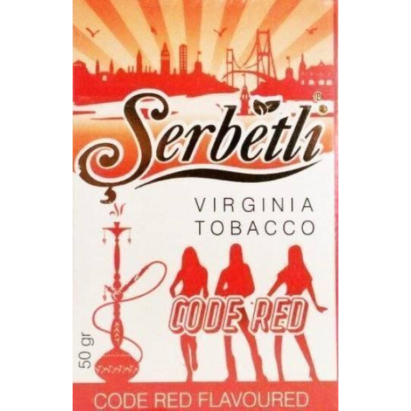 Табак Serbetli Code Red 50 грамм в Самаре