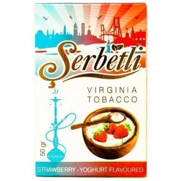 Табак Serbetli Strawberry Yoghurt 50 грамм в Самаре