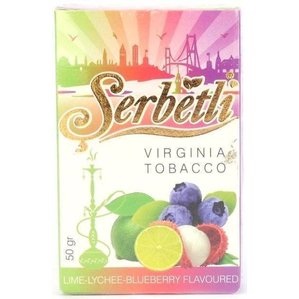Табак Serbetli Lime Lychee Blueberry в Самаре