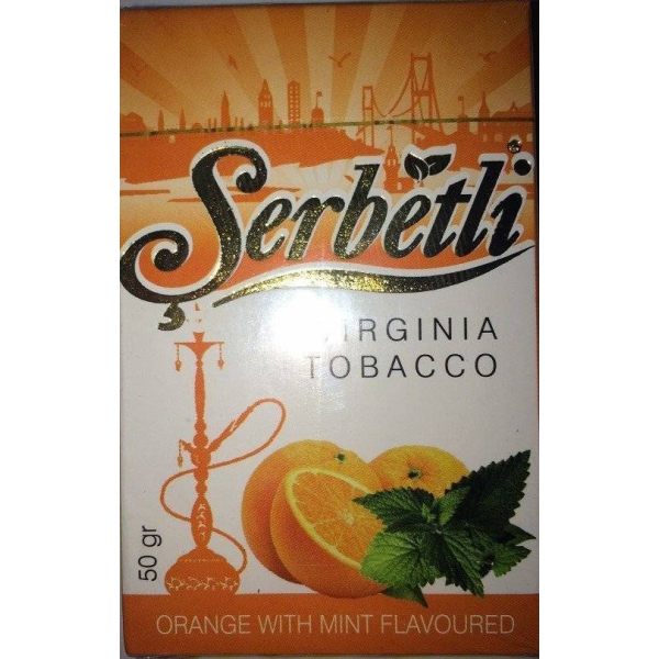 Табак Serbetli Апельсин с мятой 50 гр в Самаре