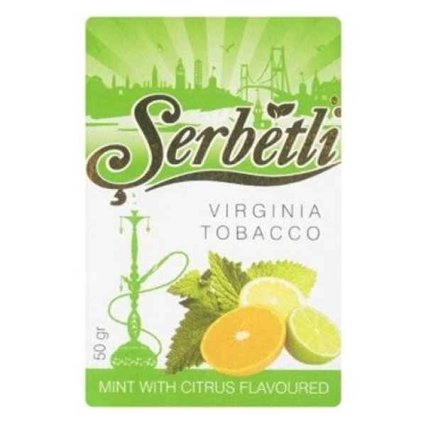 Табак Serbetli Цитрусы с мятой 50 гр в Самаре