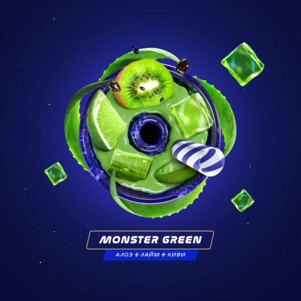 Паста Space Smoke LIGHT Mix Monster  Green (Зеленый Монстр) 30 гр в Самаре