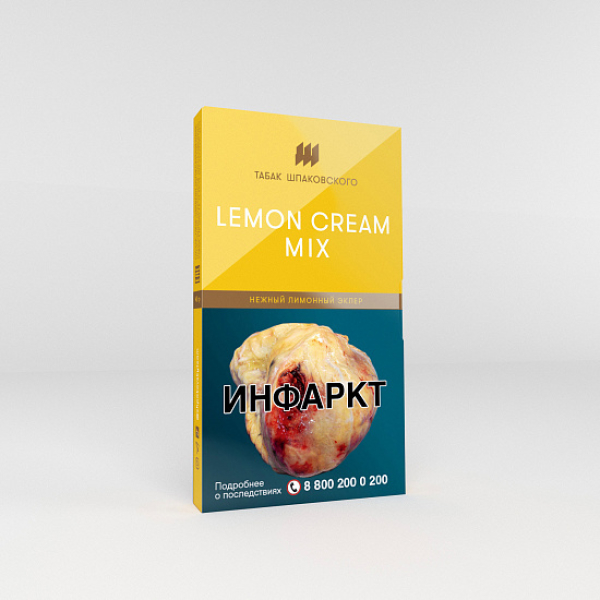 Табак Шпаковского Lemon Cream Mix (Лимонный эклер) 40 гр в Самаре