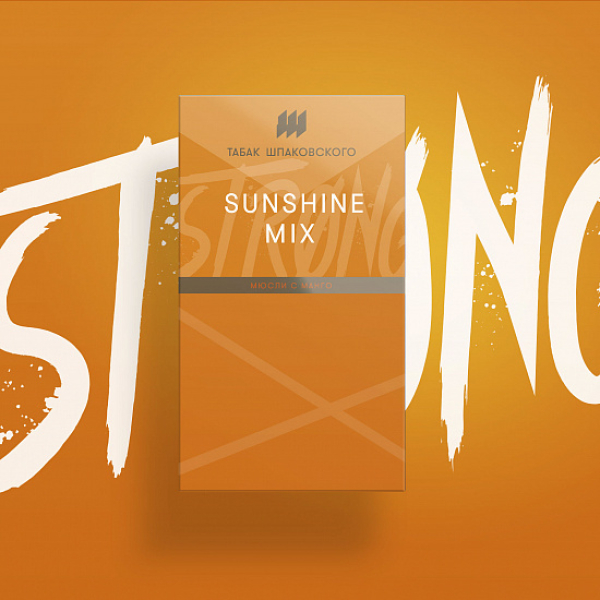 Табак Шпаковского Strong Sunshine MIx (Мюсли Манго) 40 гр в Самаре