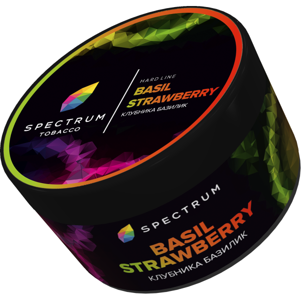 Табак Spectrum Hard BasilStrawberry 200 грамм в Самаре