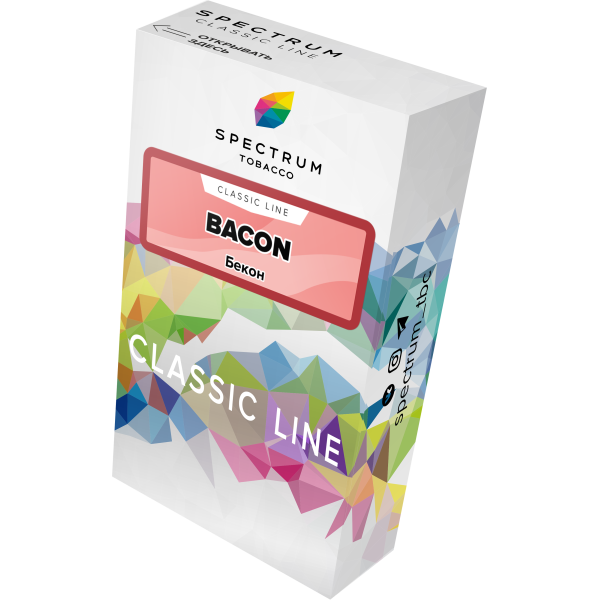 Табак Spectrum Classic bacon 40 грамм в Самаре