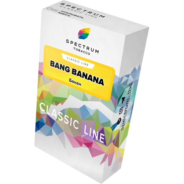 Табак Spectrum Classic bang banana 40 грамм в Самаре