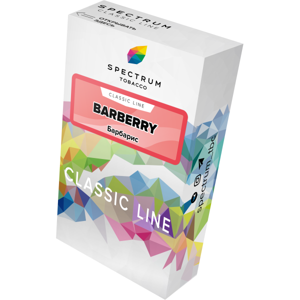 Табак Spectrum Classic barberry 40 грамм в Самаре