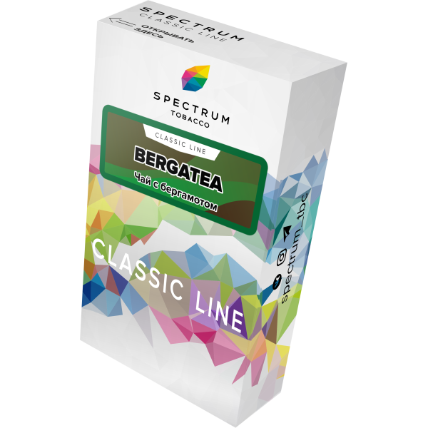 Табак Spectrum Classic bergatea 40 грамм в Самаре