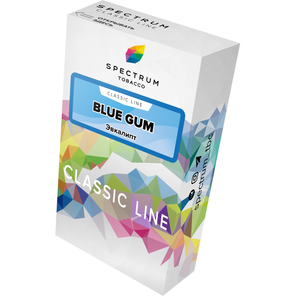 Табак Spectrum Classic blue gum 40 грамм в Самаре