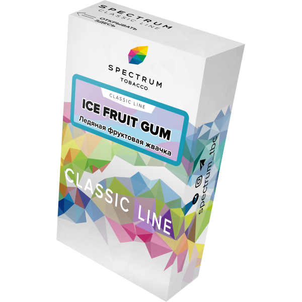 Табак Spectrum Classic ice fruit gum 40 грамм в Самаре