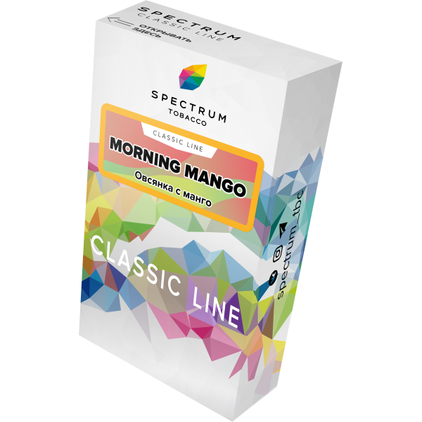 Табак Spectrum Classic morning mango 40 грамм в Самаре