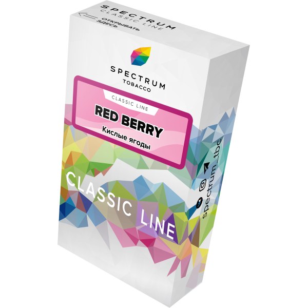 Табак Spectrum Classic red berry 40 грамм в Самаре