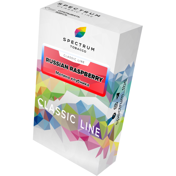 Табак Spectrum Classic russian raspberry 40 грамм в Самаре