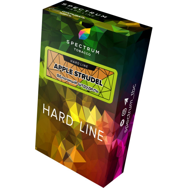 Табак Spectrum Hard apple strudel 40 грамм в Самаре