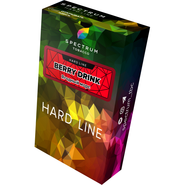 Табак Spectrum Hard berry drink 40 грамм в Самаре