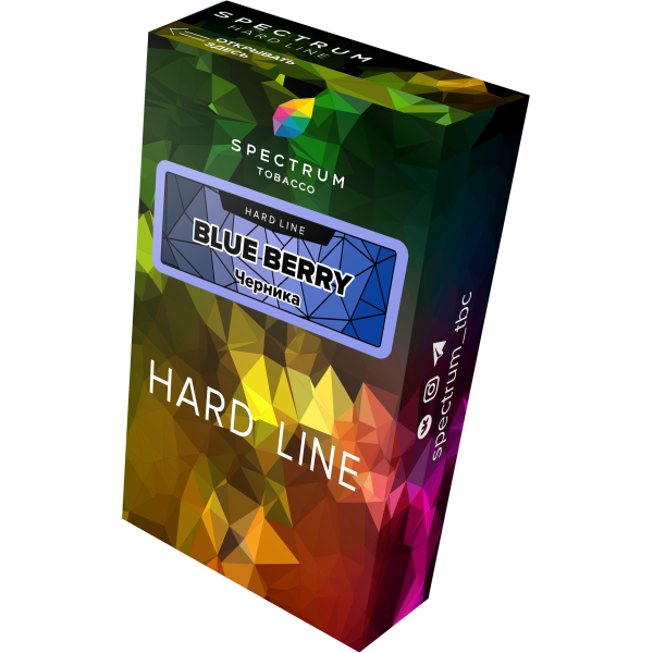 Табак Spectrum Hard blue berry 40 грамм в Самаре