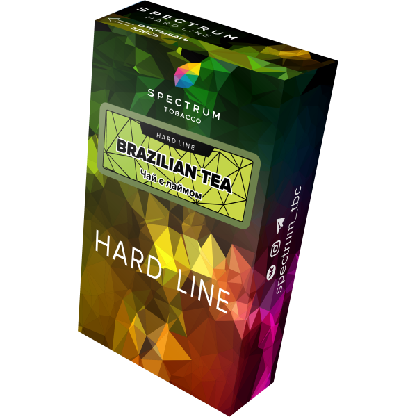Табак Spectrum Hard brazilian tea 40 грамм в Самаре