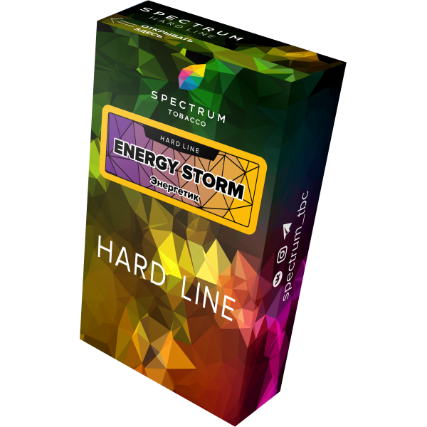 Табак Spectrum Hard energy storm 40 грамм в Самаре