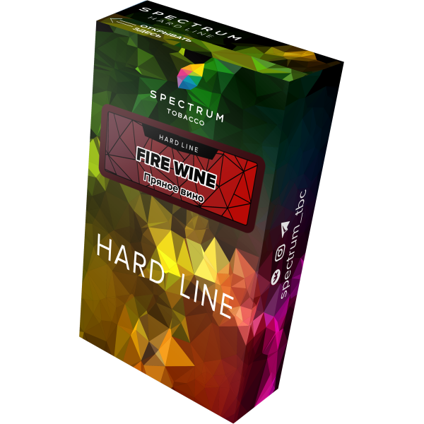 Табак Spectrum Hard fire wine 40 грамм в Самаре