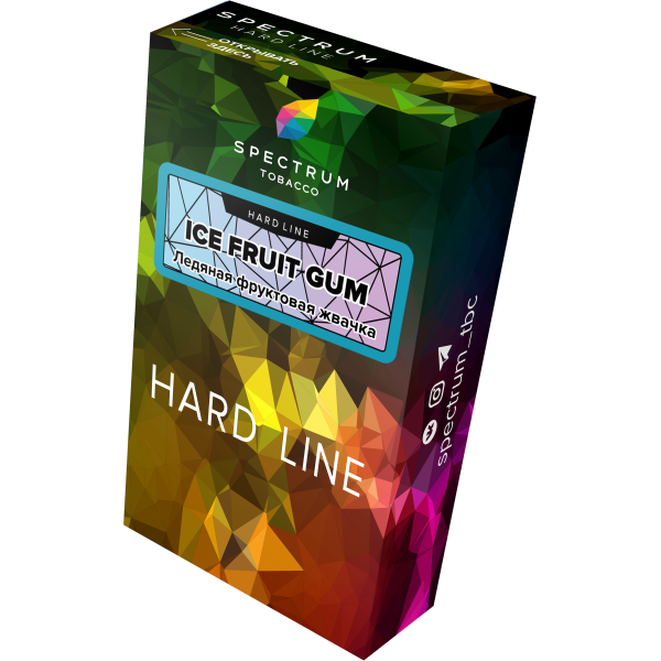 Табак Spectrum Hard ice fruit gum 40 грамм в Самаре