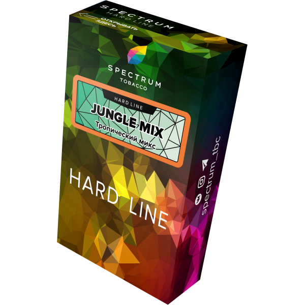 Табак Spectrum Hard jungle mix 40 грамм в Самаре