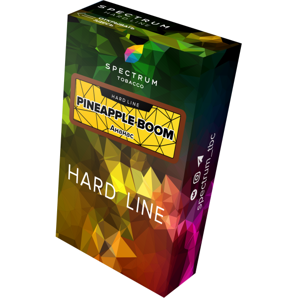 Табак Spectrum Hard pinapple boom 40 грамм в Самаре
