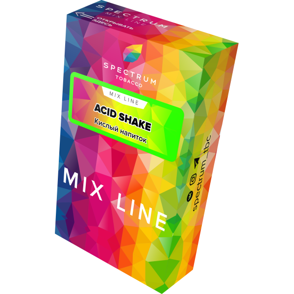 Табак Spectrum Mix Line Acid Shake 40 грамм в Самаре