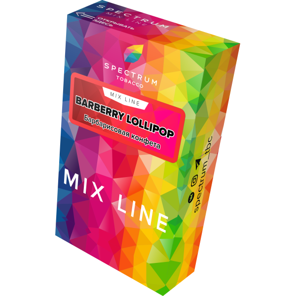 Табак Spectrum Mix Line Barberry Lollipop 40 грамм в Самаре