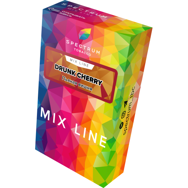 Табак Spectrum Mix Line Drunk Cherry 40 грамм в Самаре