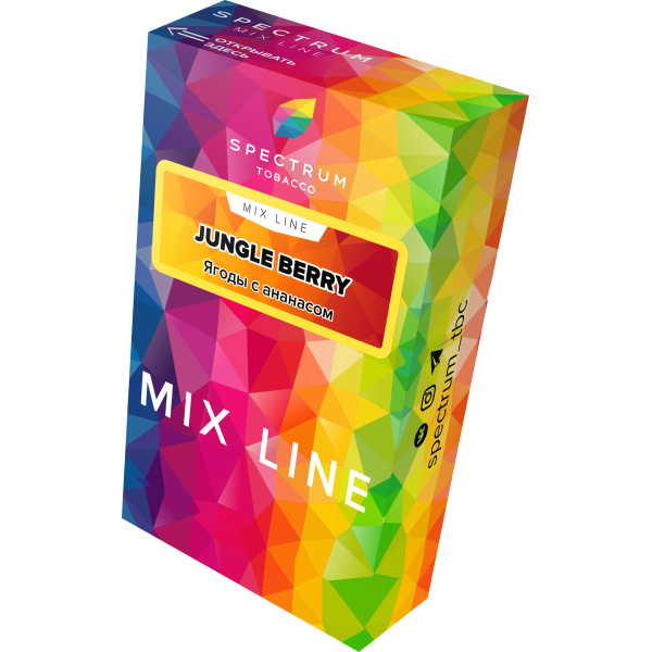 Табак Spectrum Mix Line Jungle Berry 40 грамм в Самаре