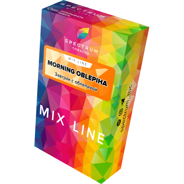 Табак Spectrum Mix Line Morning Oblepiha 40 грамм в Самаре