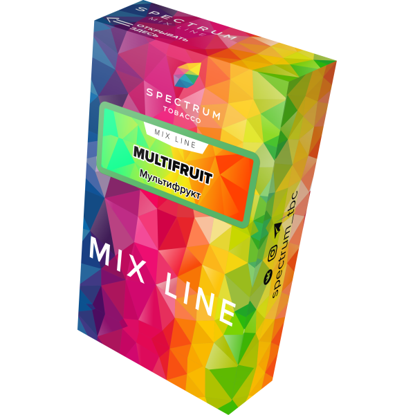 Табак Spectrum Mix Line Multifruit 40 грамм в Самаре