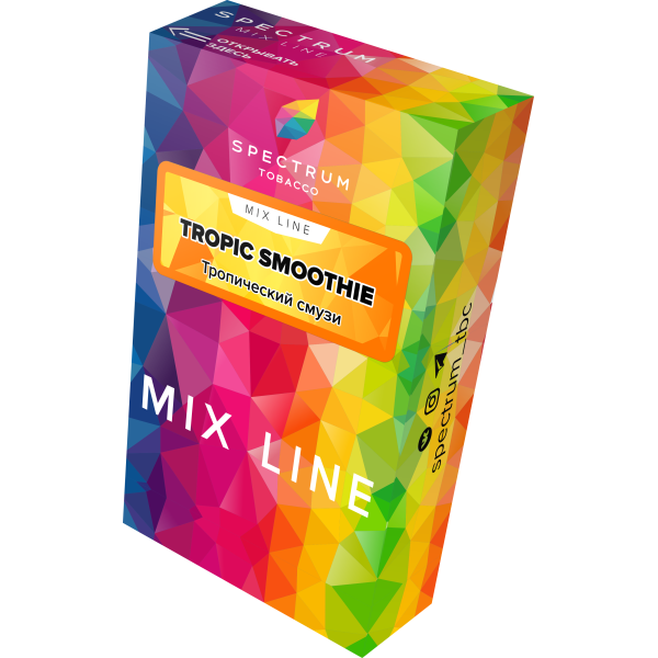 Табак Spectrum Mix Line Tropica Smoothie 40 грамм в Самаре