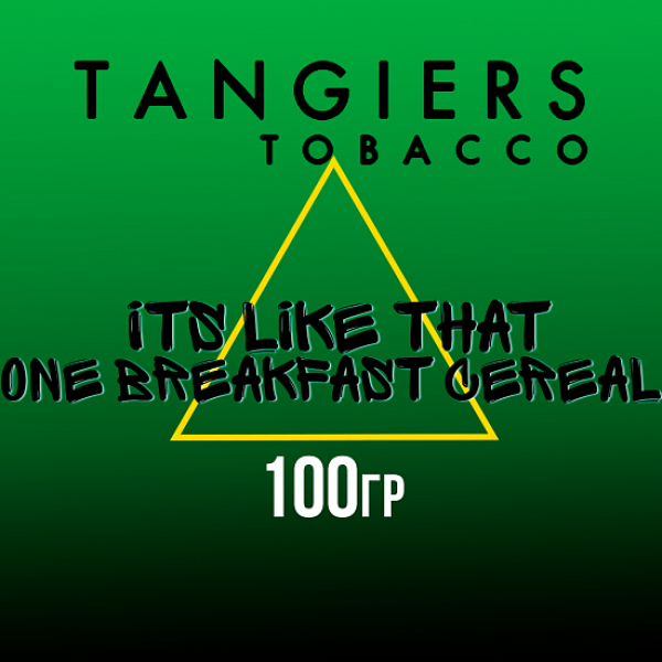 Табак Tangiers BIRQUIQ ITS LIKE THAT ONE BREAKFAST CEREAL 100 гр в Самаре