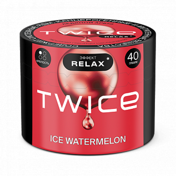 Табак TWICE Ice Watermelon (Ледяной арбуз) 40 гр в Самаре