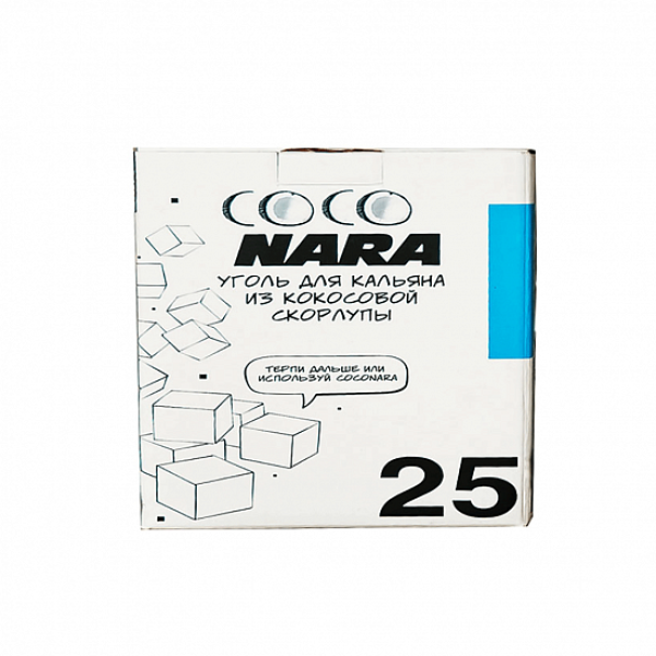 Уголь CocoNara 25мм для кальяна - 24 шт в Самаре